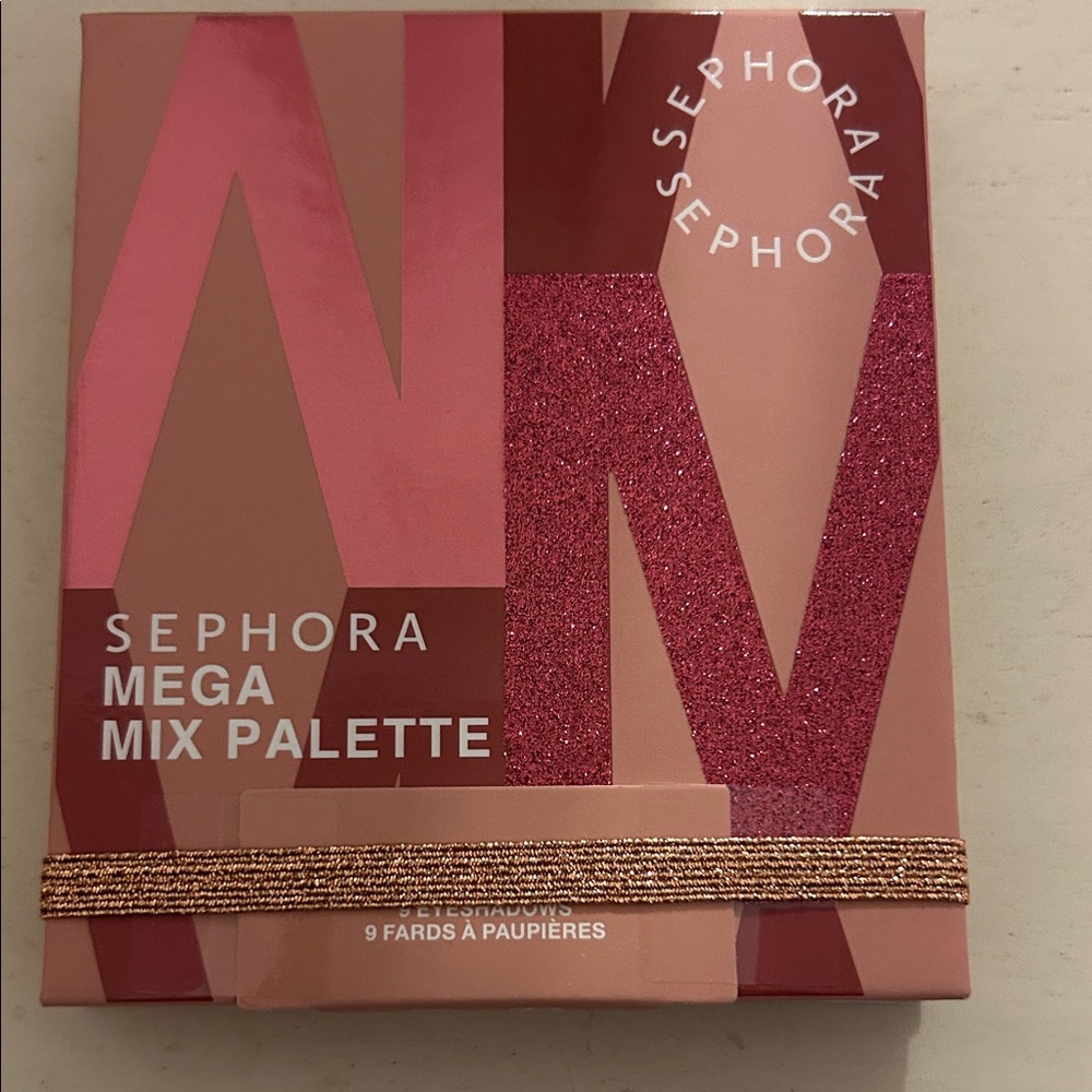 Sephora Mega Mix Palette with Pink and Brown Shades